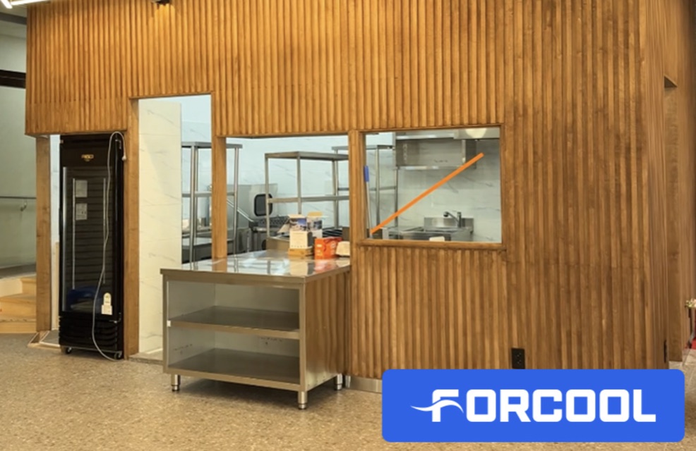 포쿨 냉장·주방가전이 설치된 매장